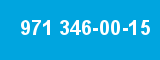 971 346-00-15